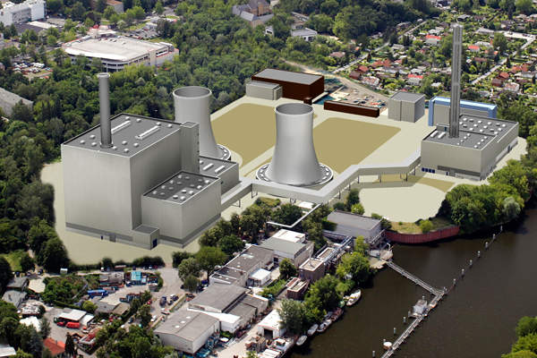 skæbnesvangre frakke Adgang Lichterfelde Combined Heat and Power Plant, Berlin