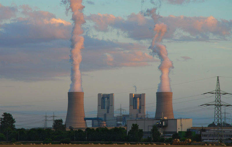 coal power plant CO2 pollution design energy smoke fumes