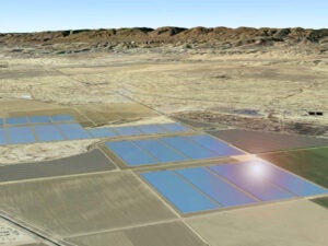 Belridge solar thermal plant