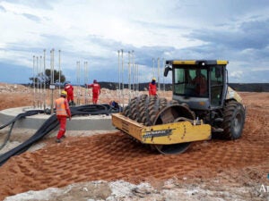 Lagoa do Barro Wind Complex construction