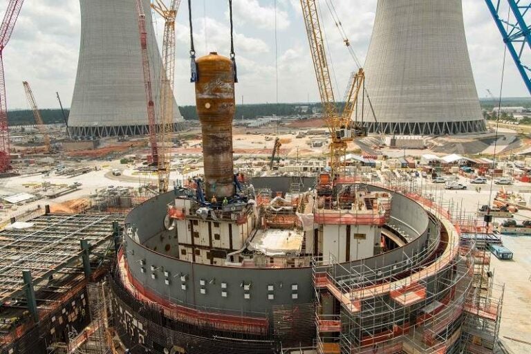 Vogtle nuclear plant unit 4 receives 1.4 million pound steam generator