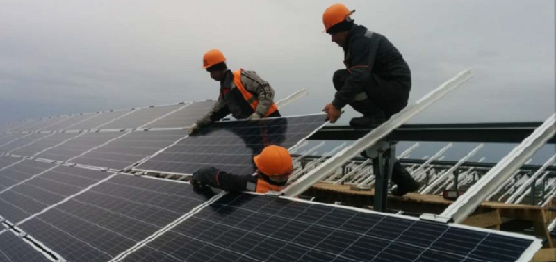 solar plant Kazakhstan