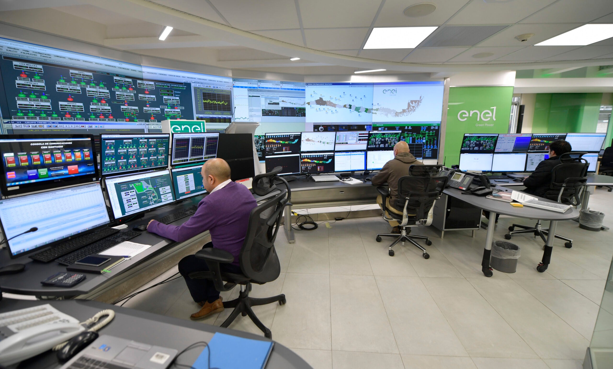 Inside Enel s New Renewable Energy Control Room Power Technology