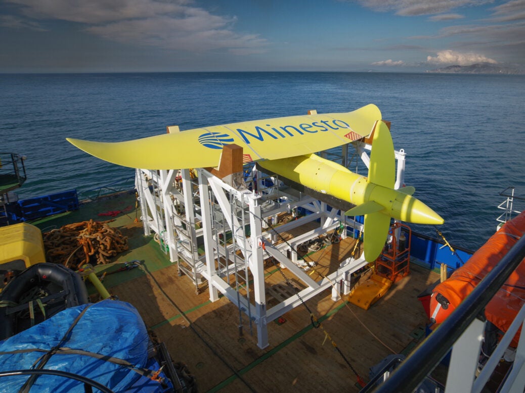 underwater kite energy