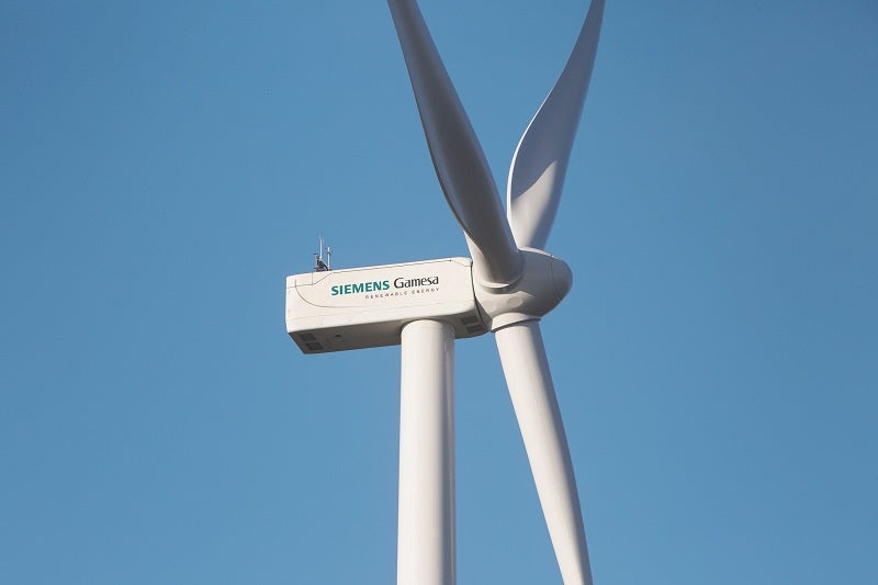 Siemens Gamesa Renewable Energy turbine, Chile
