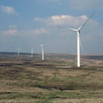 UK onshore wind capacity build lowest for the second year in a row