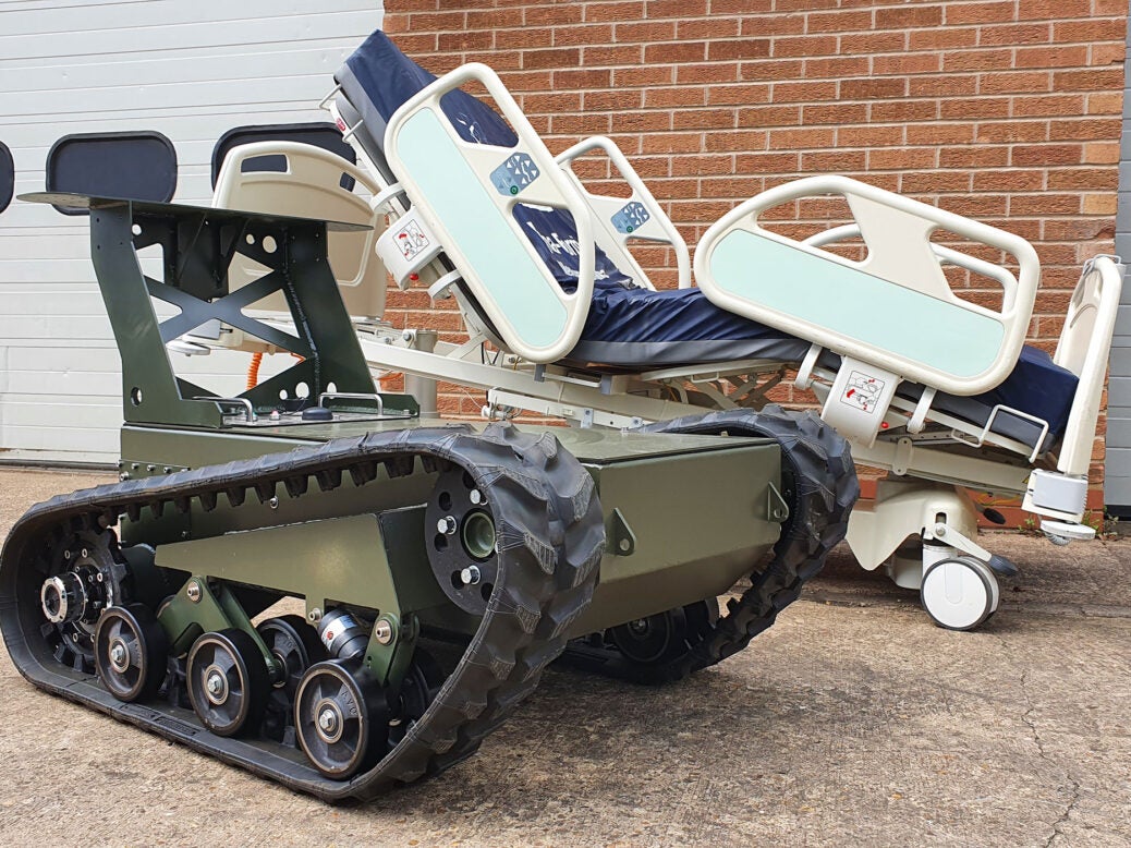 self-driving hospital beds