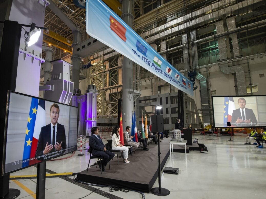 ITER member countries speak at the start of the fusion project's assembly phase.