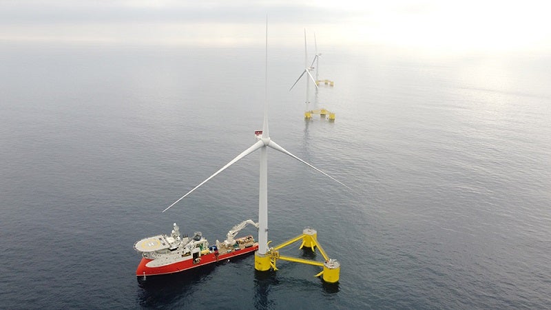 WindFloat Atlantic floating wind project