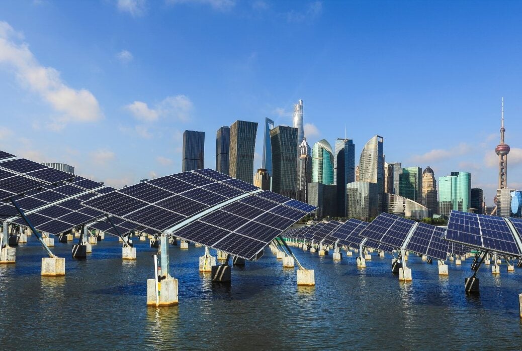 China solar installations