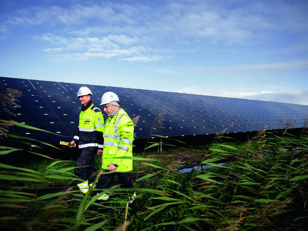 Statkraft solar project