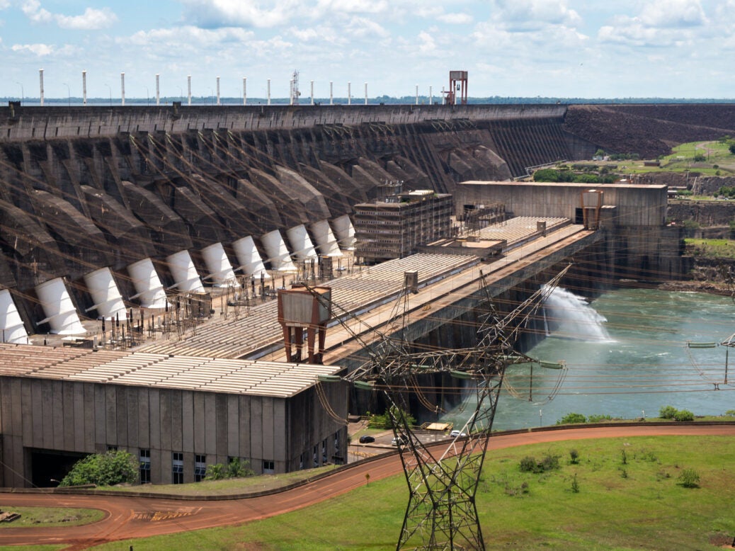 Itaipu Dam, Brazil/Paraguay.
