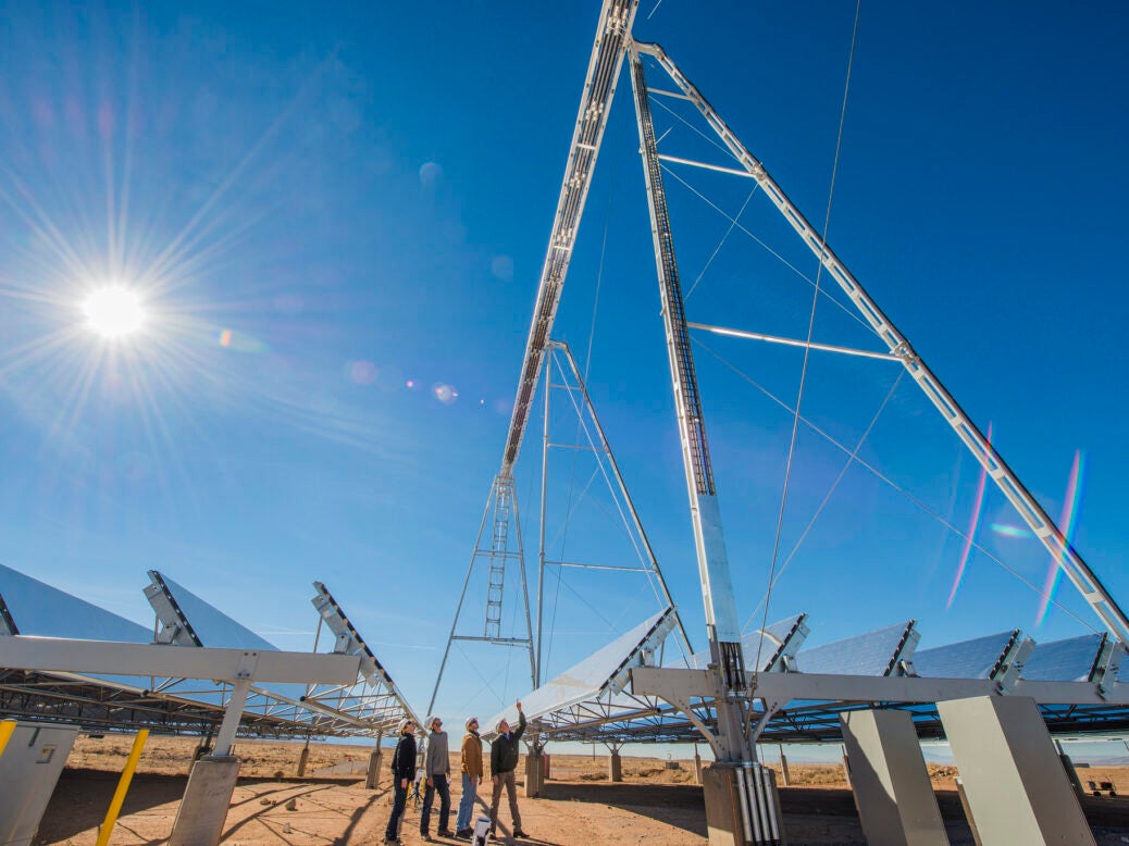 Molten salt energy storage test loop
