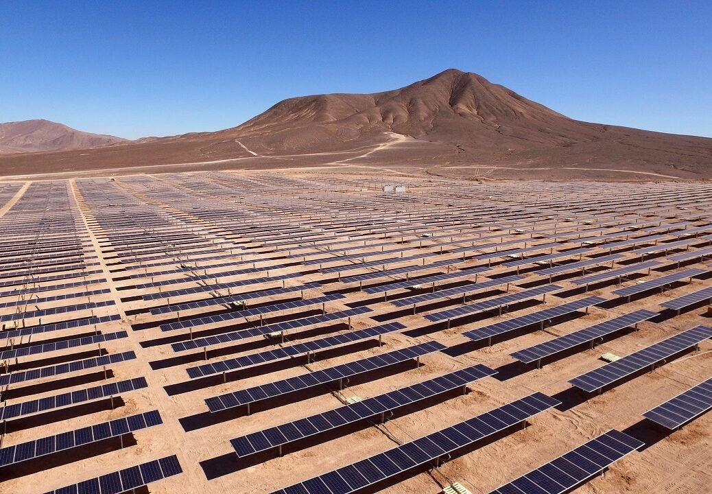Solar panels in Spain