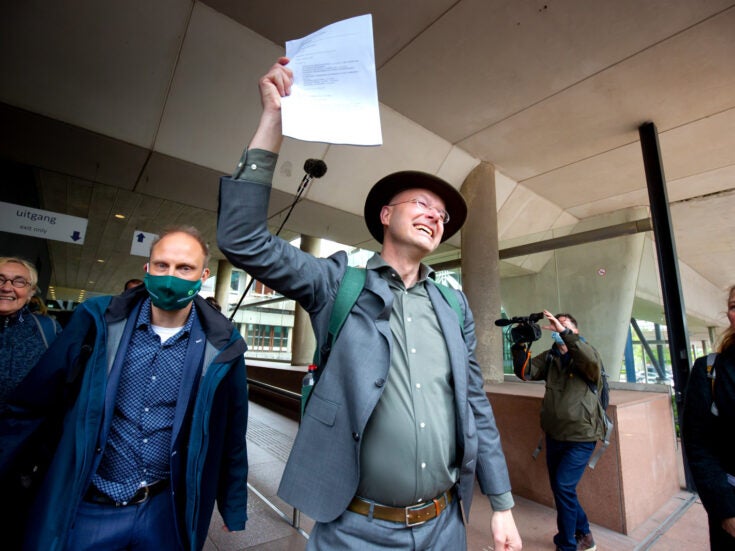 Photo of Shell lawsuit victors warn 29 multinationals of climate plan deadline