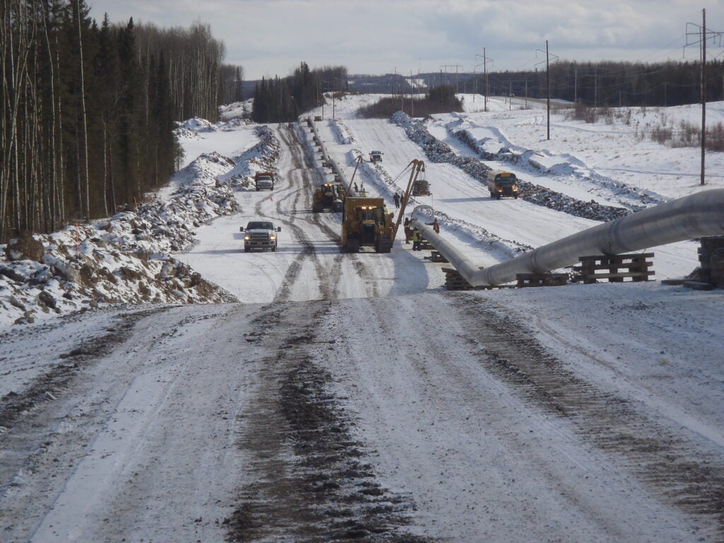 Snowy pipeline operations