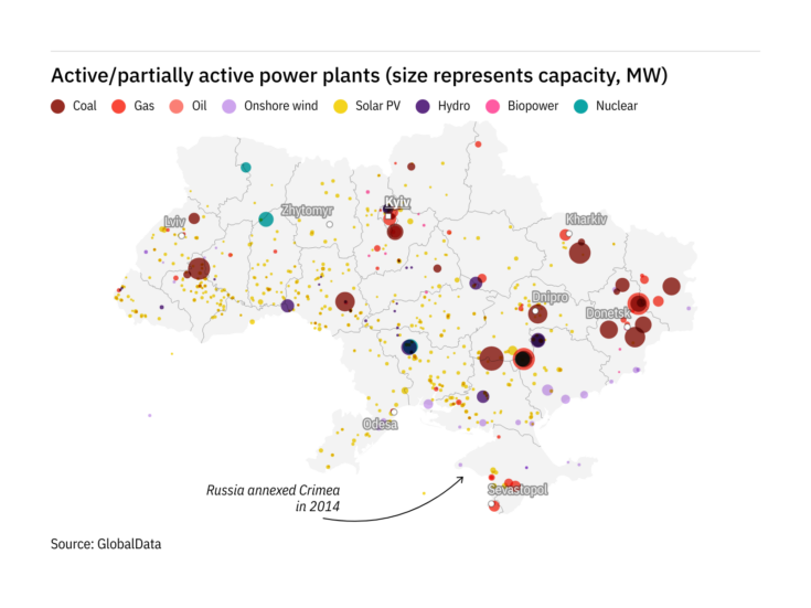 Ukraine’s energy security landscape mapped: where are the country’s power plants located? Ukraine’s energy security landscape mapped: where are the country’s power plants located?
