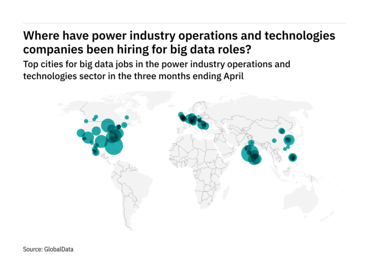 North America is seeing a hiring boom in power industry big data roles