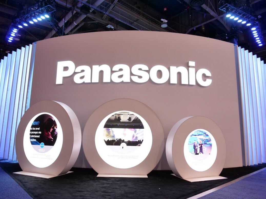 Panasonic booth at CES