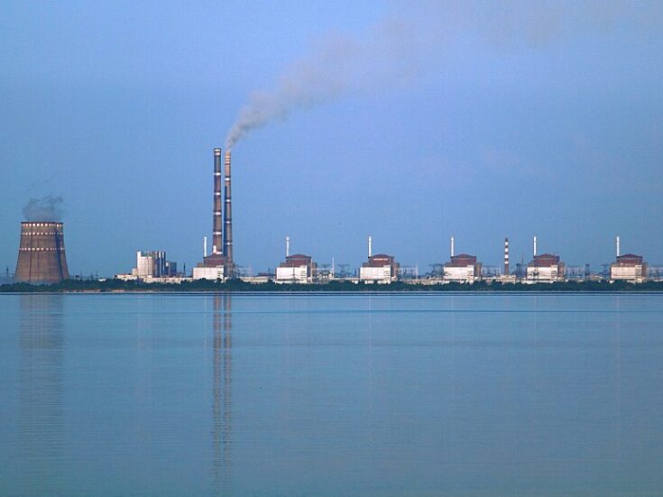 Photo of Ukraine’s Zaporizhzhya nuclear plant said to be ‘out of control’