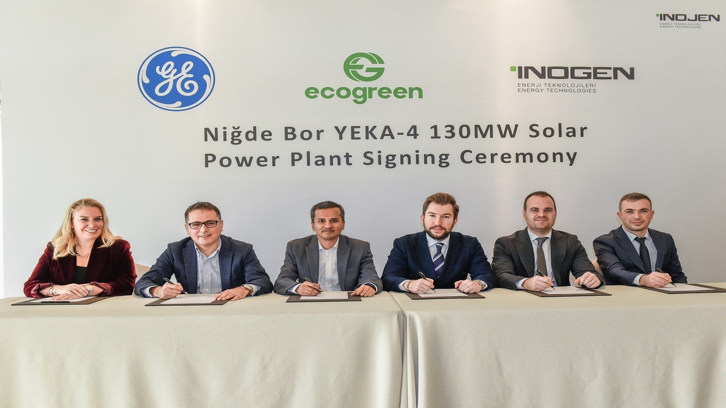 GE, Türkiye’deki güneş enerjisi santraline ekipman tedarik edecek