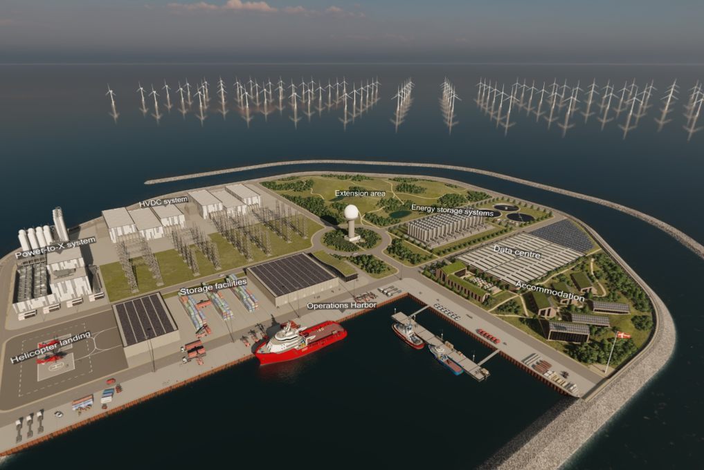 Shell joins Danish renewable island project