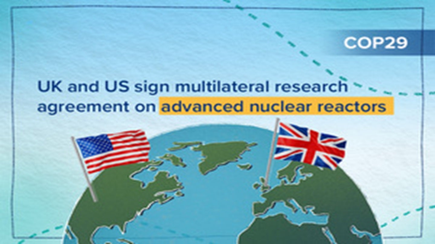UK and US link for nuclear research and development