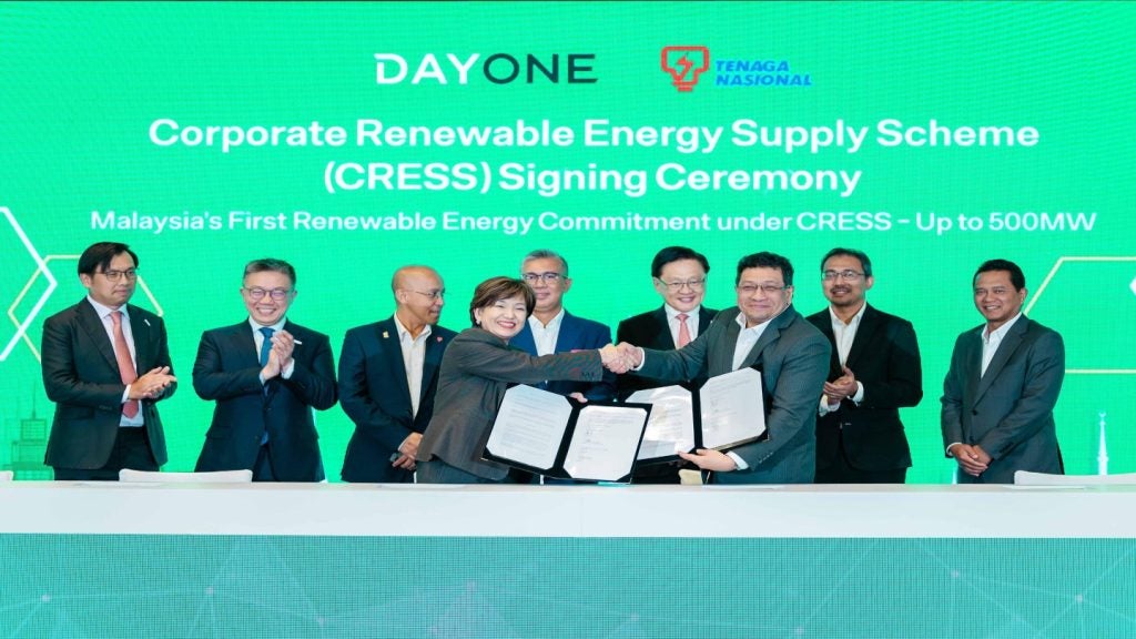 DayOne signs 500MW CRESS deal with Malaysia’s Tenaga Nasional Berhad
