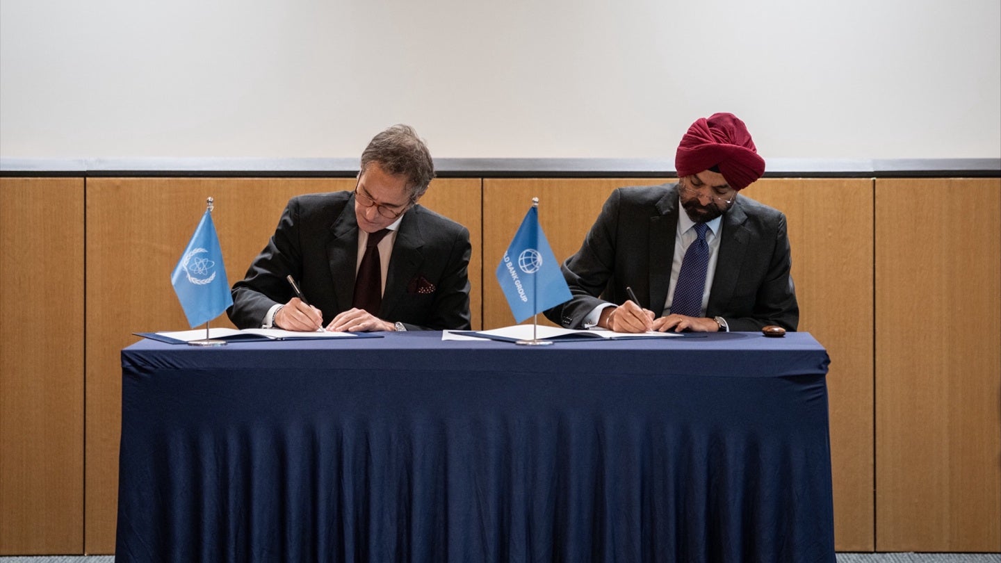 World Bank and IAEA sign nuclear energy collaboration