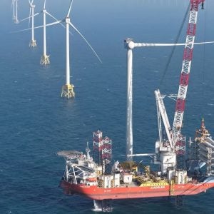 Ørsted turbine installation