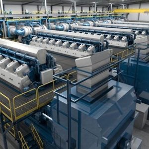 Wärtsilä power plant