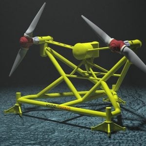 Hydrowing Tidal Energy Device