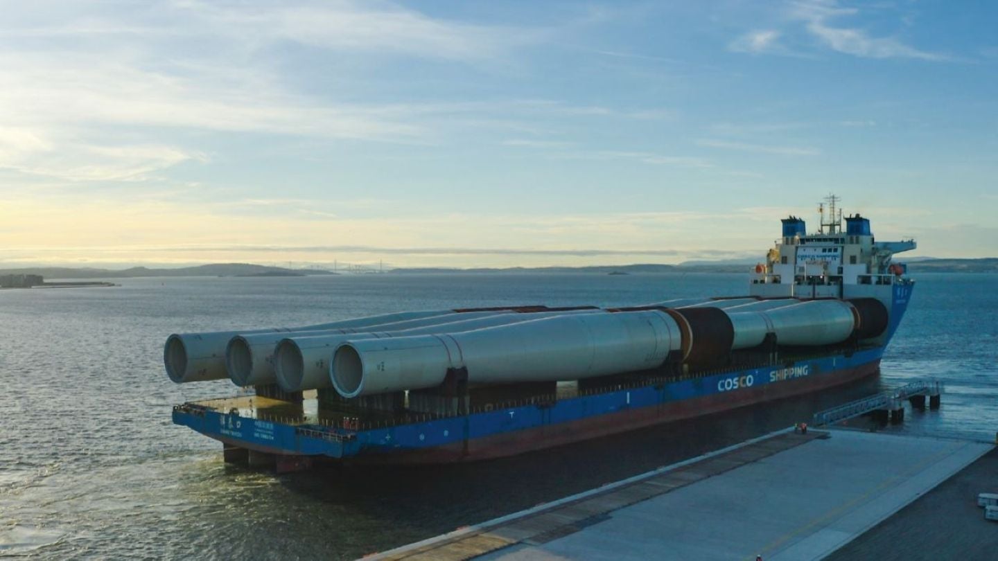 CWHI completes delivery of 32 monopiles for Inch Cape wind farm