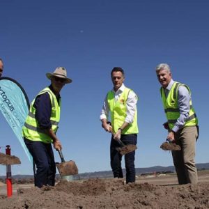 Blind Creek groundbreaking
