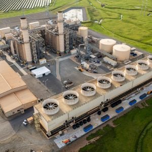 Natural gas power plant