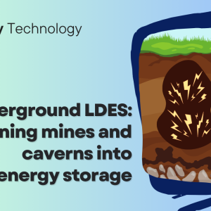 Underground energy storage