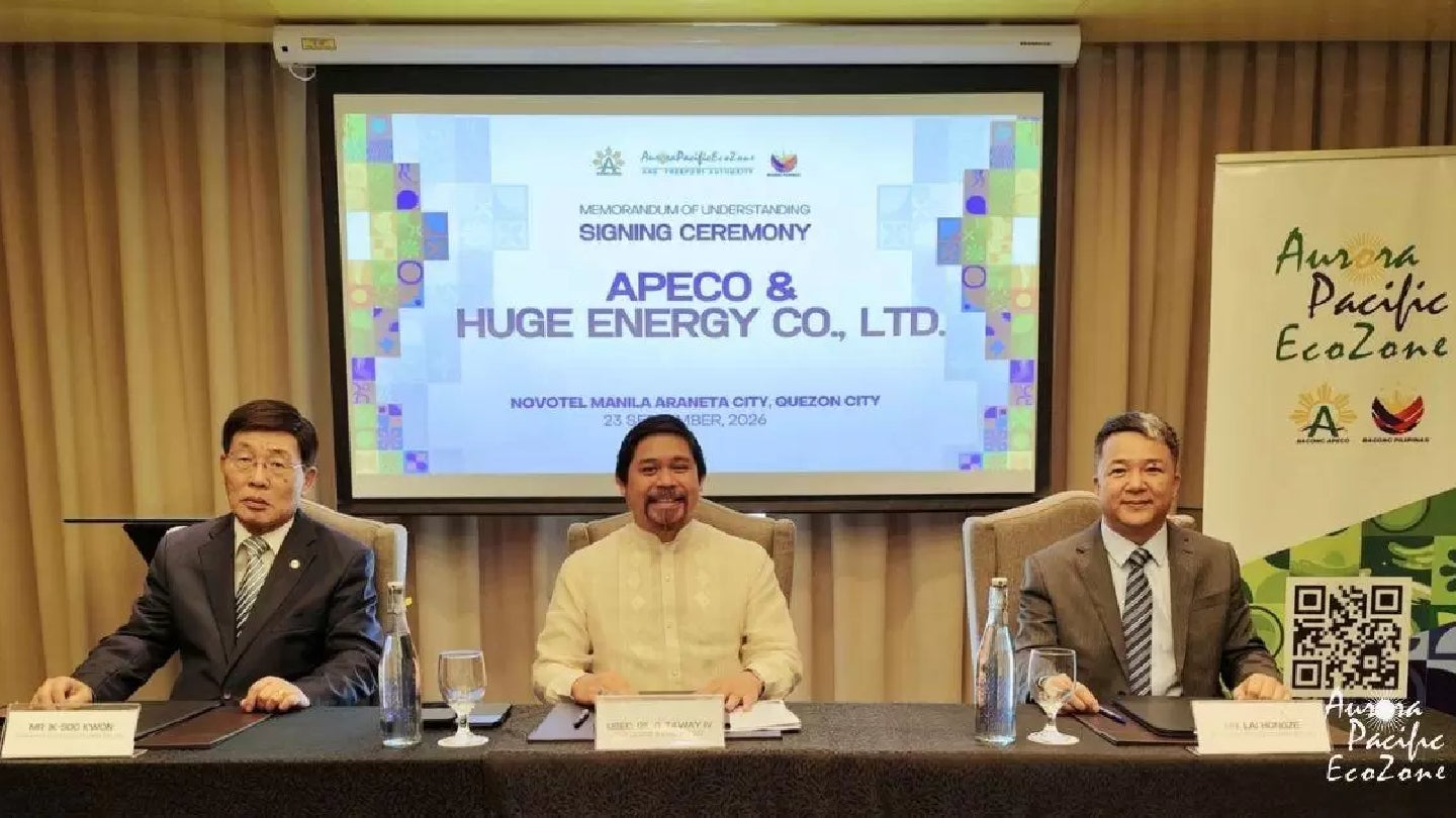 APECO signs MoU with Huge Energy for 1GW renewable project in Philippines