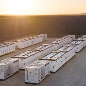 Storage and solar farm