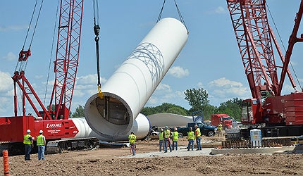 Lake Winds Energy Park, Mason County, Michigan, US