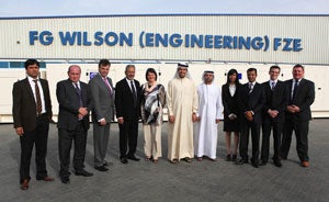 G Wilson FZE host N.I. VIPs.