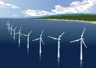 Wind farms - offshore Japan