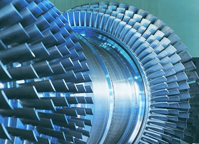 Siemens SGT5-2000E gas turbine