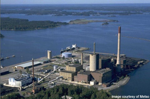 Vaskiluodon's biogasification plant in Finland