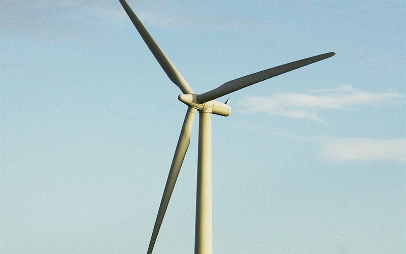 The Shannon wind farm is equipped with 119 wind turbines.